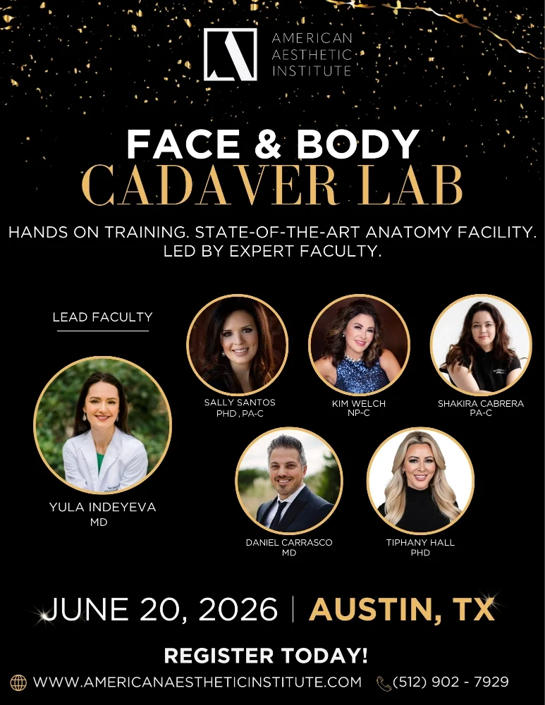 Face and Body Cadaver Lab Flyer
